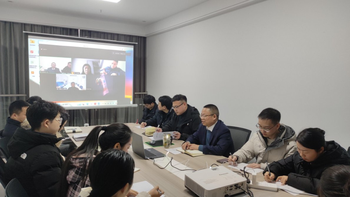 WG电子官网公司与中国矿业大学进行汉江航运复航视频钻研会