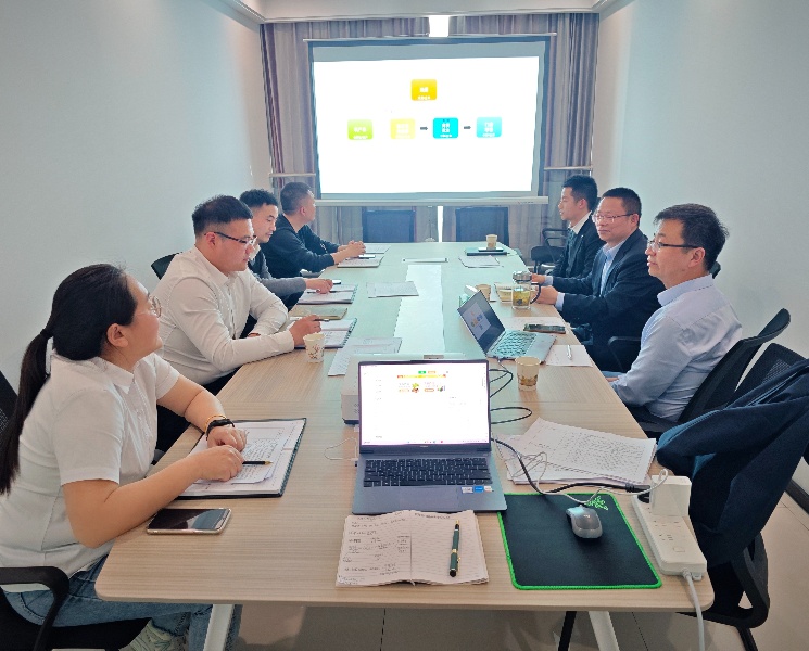 WG电子官网公司与西安付博软件公司、、、岚皋秦巴惠物流公司发展全市物流数智平台建设内容钻研会